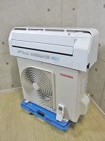 町田市にて 東芝 5～9畳 ルームエアコン RAS-B225R1 2017年製 を出張買取致しました