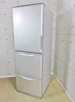 川崎市高津区にて SHARP どっちもドア 350L 3ドア冷凍冷蔵庫 SJ-WA35A 2014年製 を出張買取致しました