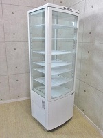 渋谷区にて レマコム 4面ガラス冷蔵ショーケース RCS-4G215S を出張買取致しました