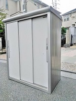 川崎市川崎区にて ヨド物置 エスモ W1200×H1500×D650mm を出張買取いたしました