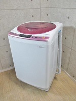 練馬区にて Panasonic エコナビ搭載 8kg 全自動洗濯機 NA-FS80H6 2014年製 を出張買取致しました