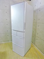 八王子市にて SHARP 424L 5ドア冷凍冷蔵庫 SJ-PW42A 2015年製 を出張買取致しました