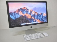 豊島区にて Apple iMac A1419 Retina 5K 27inch Late 2014 i7 4GHz16GB 1TB を出張買取致しました