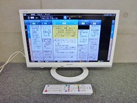 立川市にて SHARP AQUOS 19型液晶テレビ LC-19K30 2016年製 を出張買取致しました