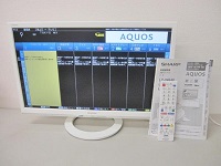 多摩市にて シャープ AQUOS 22型液晶テレビ LC-22K40 2016年製 を出張買取致しました