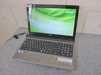 小平市にて acer Aspire 5750 P5WE0 Win7 Core i5-2450M 4GB を店頭買取致しました