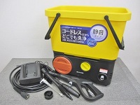 大和市にて アイリスオーヤマ タンク式 高圧洗浄機 充電タイプ SDT-L01 を店頭買取致しました