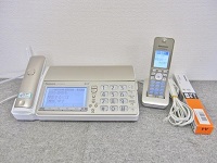 品川区にて パナソニック おたっくす FAX 子機付き KX-PD604DL 2015年製を出張買取致しました