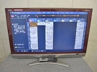 西東京市にて シャープ AQUOS 40型液晶テレビ LC-40DS6 2010年製を出張買取致しました