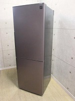 大田区にて シャープ 271L 2ドア冷凍冷蔵庫 SJ-PD27A-T 2015年製 ダークウッド を出張買取致しました