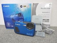 小平市にて Canon Power Shot D30 デジタルカメラ を店頭買取致しました