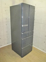 川崎市高津区にて SHARP フレンチドア 465L 6ドア 冷凍冷蔵庫 SJ-XF47T 2011年製 オニキスブルー を出張買取致しました