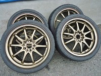 大和市にて RAYS レイズ VR CE28N 鍛造 18×8.5J +52 5H PCD114.3 を店頭買取致しました