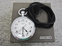渋谷区にて SEIKO 懐中時計 日本国有鉄道 国鉄 クォーツ を出張買取致しました