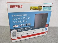 世田谷区にて BUFFALO LS220D0602C 6TB リンクステーション ネットワーク対応HDD RAID1搭載 を出張買取致しました