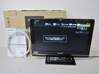 小平市にて SHARP LED AQUOS 19型液晶テレビ LC-19K7 2012年製 を店頭買取致しました