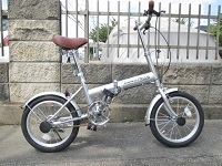 八王子_店頭買取_AEROBIKE 折りたたみ自転車 エアロ16型