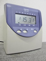 八王子市にて タイムレコーダー QR-340 を買取ました