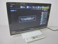 東大和市にて シャープ 液晶テレビ LC-19K7 を買取ました