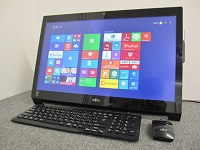 川崎市にて 富士通 一体型PC FMVW53SB を買取ました