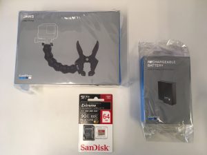 gopro アクセサリーの一例