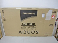 小平市にて シャープ 液晶テレビ LC-40H40 を買取ました