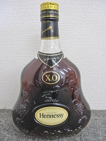 Hennessy ヘネシー XO クリアボトル 金キャップ
