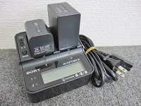 SONY ACアダプターチャージャー(AC-VQV10) バッテリー(NP-FV70,NP-FV100)