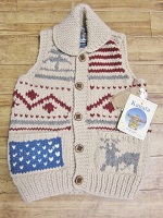 大田区にて カナタ カウチンニットベスト を買取ました