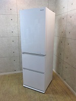 パナソニック 冷凍冷蔵庫 NR-C37FGM-W