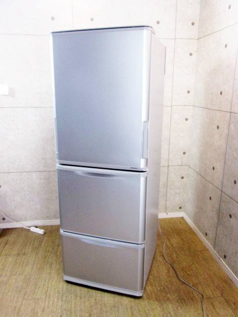 小平市でシャープ製冷蔵庫「SJ-W351C」を店頭買取しました