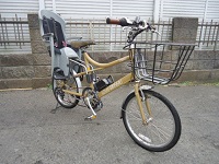ルイガノ 電動アシスト自転車 子供乗せ付き ミニベロ AL6061