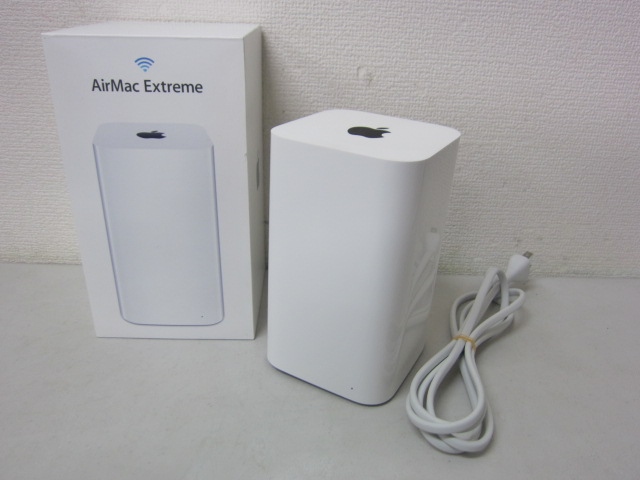 川崎市にてApple製AirMac ベースステーション ME918J/Aを出張買取しました