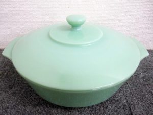 ファイヤーキング キャセロール 23m 蓋つき 両手鍋 グリーン