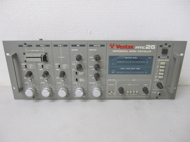 大田区にてVestax PMC26 ミキサー MIXING CONTROLLERを出張買取しました