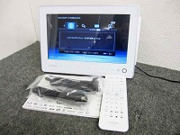 東芝 レグザ ポータブルBDプレーヤー ブルーレイ SD-BP1000WP