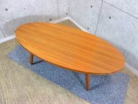 ウニコ アルベロ チーク材 ローテーブル