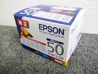 京都市にて エプソン 純正 インク IC6CL50 を買取ました