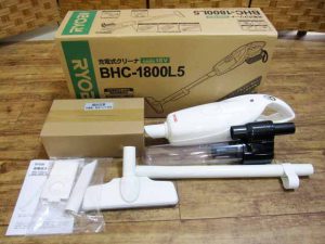 リョービ 18V 紙パック サイクロン 充電式クリーナー BHC-1800L5 掃除機