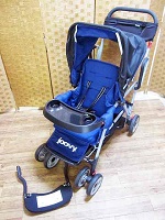 座間市にて ジュービー 2人乗り ベビーカー を買取ました