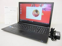 新宿区にて 東芝 ノートPC PB25-2DBRKB を買取ました