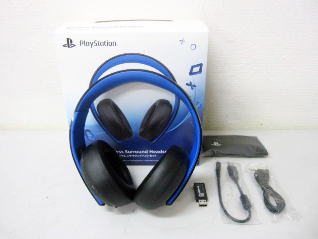 八王子市にてSONY PlayStation CUHJ-15001ワイヤレスサラウンドヘッドセットを店頭買取しました