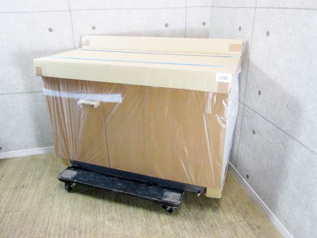 八王子市にてLIXIL製 流し台 GKW-S-1200MY 未開封 を出張買取しました
