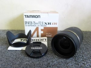 未使用 TAMRON XR Di SP カメラレンズ AF28-75mm F/2.8 MACRO A09E