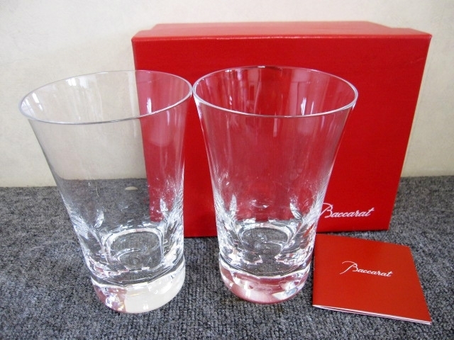 小平市にてバカラ Baccarat グラスセット タンブラー ペアクリスタルガラス を出張買取しました