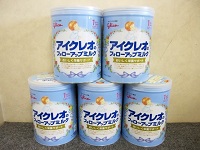 千葉県にて グリコ アイクレオ 粉ミルク 5缶 を買取ました