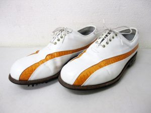  FootJOY フットジョイ ゴルフシューズ 26.5cm オレンジ