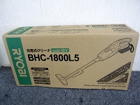八王子市にて リョービ 1ハンディクリーナー BHC-1800L5 を買取ました