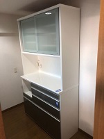 川崎市にて IDC 食器棚 W1200 H2100 を買取ました
