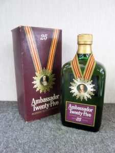 Ambassador Twenty-five アンバサダー 25年 ウイスキー 750ml 元箱付き 未開栓